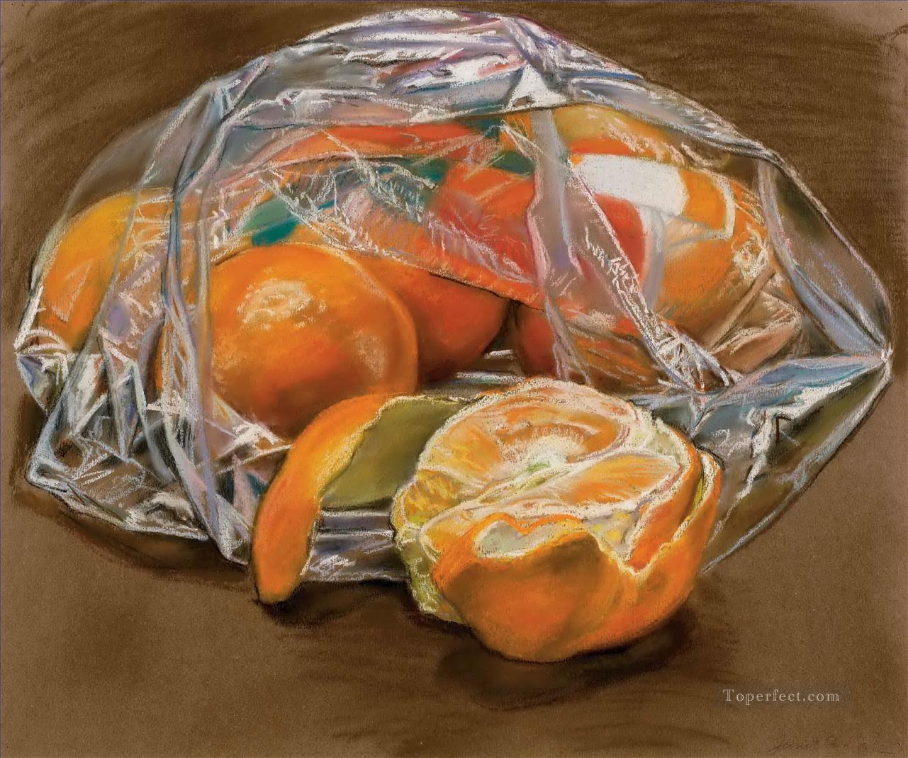 oranges JF realism still life Oil Paintings